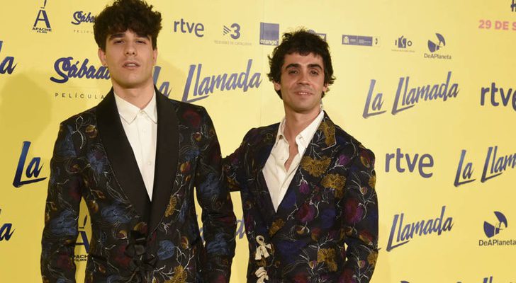 Javier Calvo y Javier Ambrossi en la presentación de "La Llamada"