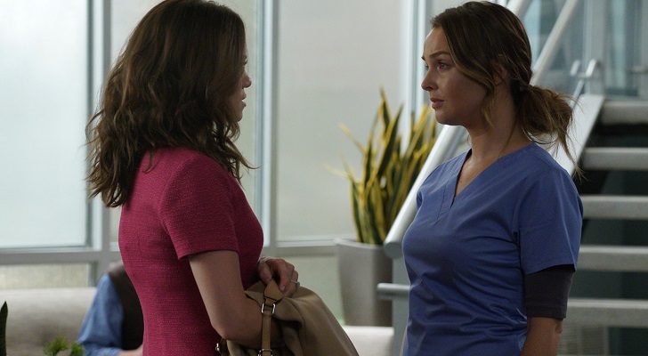 Jo intenta ayudar a la prometida de su exmarido en 'Anatomía de Grey'