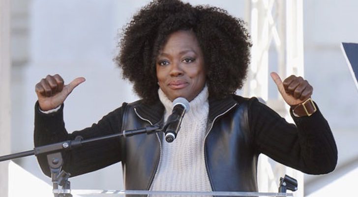 Viola Davis durante el discurso