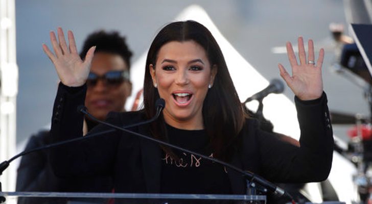 Eva Longoria, otra de las mujeres que ha apoyado la marcha