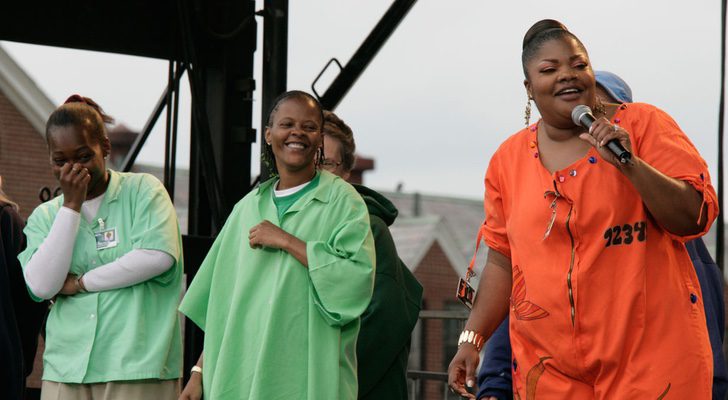 Mo'Nique en su especial de Netflix, de 2006, 'I Coulda Been Your Cellmate'