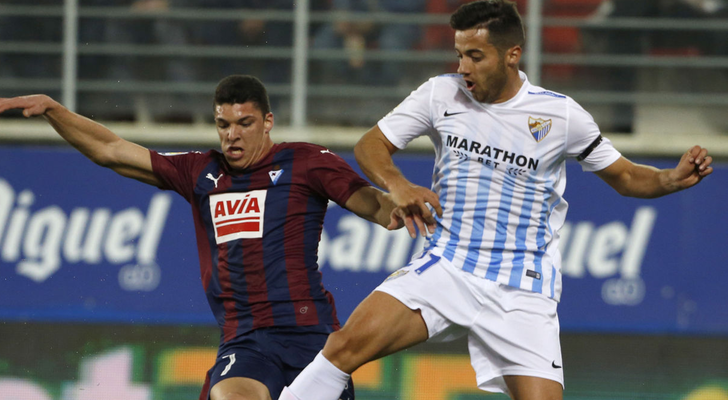 Encuentro entre el Eibar y el Málaga