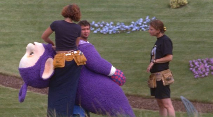 Simon Shelton Barnes interpretó a Tinky Winky en los 'Teletubbies'