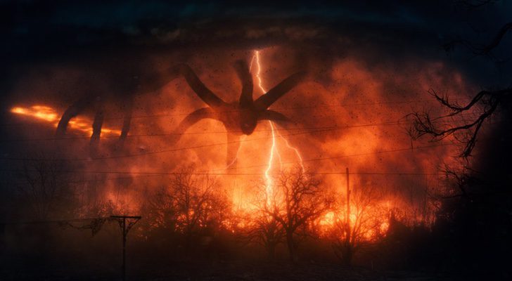 Así terminaba la segunda temporada, con la imagen del Mind Flayer