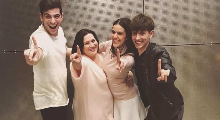 Hermi, Roko, Garson y Edu Cayuela