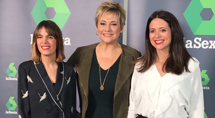 Gloria Serra y las subdirectoras de 'Equipo de Investigación'