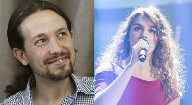 Pablo Iglesias y Amaia Romero
