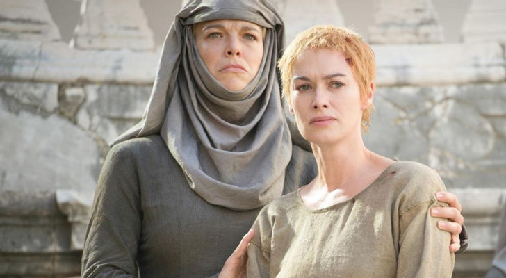 Hannah Waddingham junto a Lena Headey en 'Juego de Tronos'
