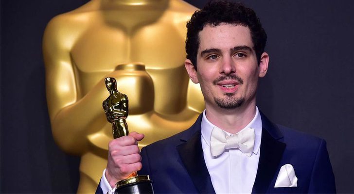 Damien Chazelle, con el Oscar por &quot;La la land&quot;
