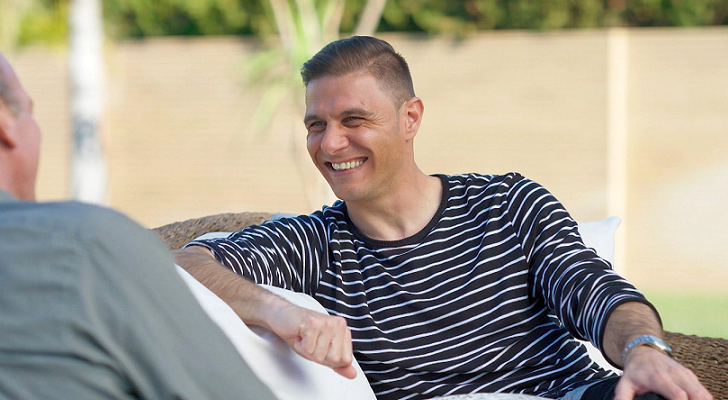 Joaquín en su primera visita a 'Mi casa es la tuya'