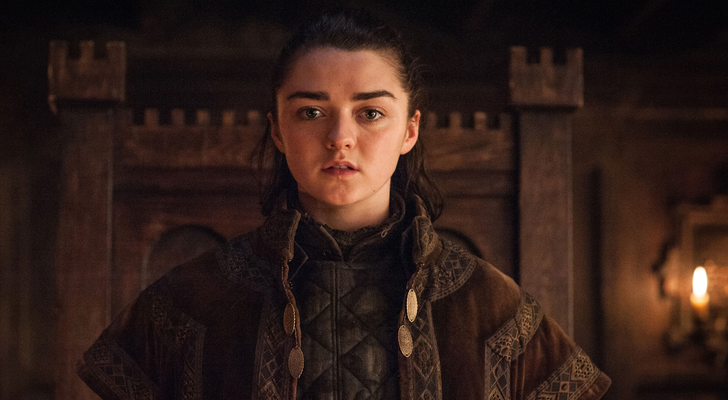 Maisie Williams interpreta a Arya Stark en 'Juego de Tronos'