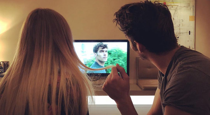 La Vecina Rubia y Jon Kortajarena ven juntos 'La verdad'