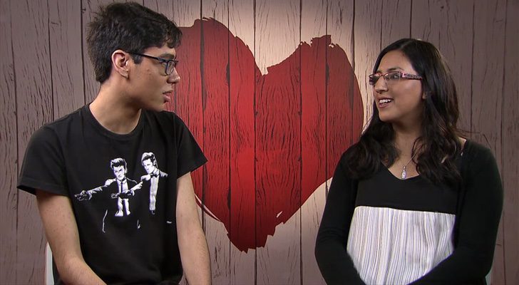 El satanista y la católica en 'First dates'