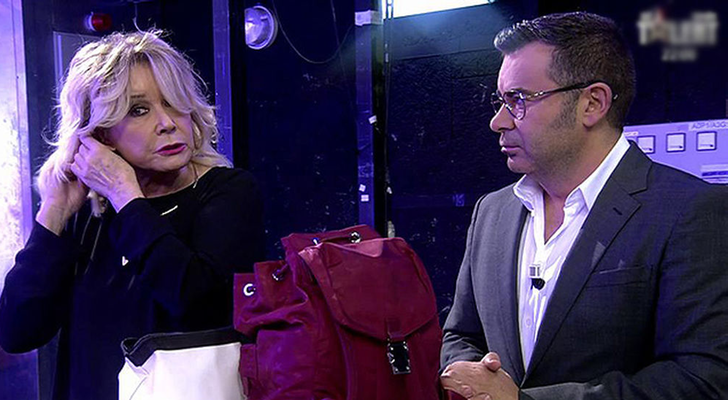 Mila Ximénez a punto de abandonar el plató de 'Sálvame'