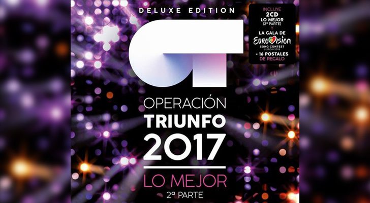 Carátula de la edición deluxe del segundo disco recopilatorio de 'OT 2017'