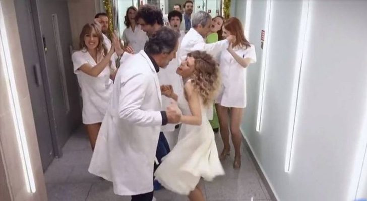 Actores de 'Centro médico' en 'Telepasión'