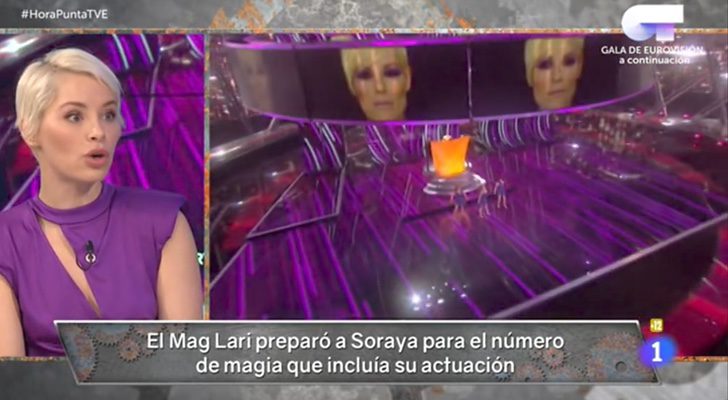 Soraya Arnelas recuerda su truco de magia en 'Hora Punta'