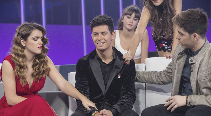 Alfred recibe el apoyo de sus compañeros en la Gala 10 de &#39;OT 2017&#39;