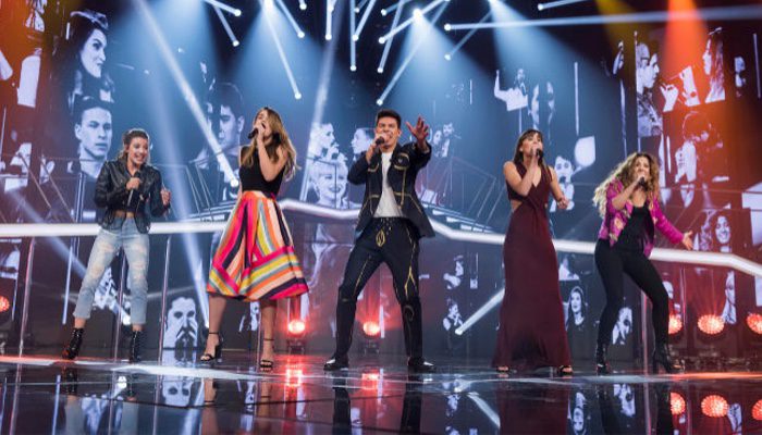 Los finalistas de 'OT 2017' en la gala especial de Eurovisión