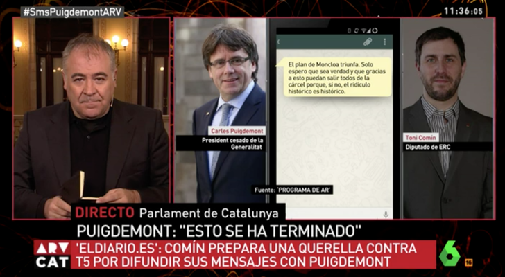 Antonio García Ferreras en &#39;Al rojo vivo&#39;