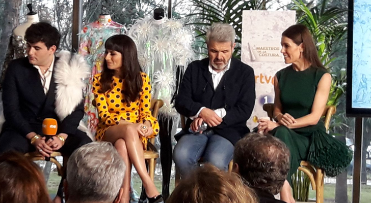 Jurado y presentadora de 'Maestro de la costura'