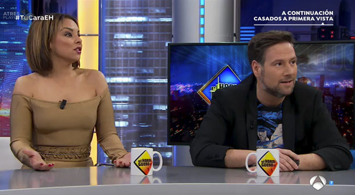 Chenoa y Latre en &#39;El hormiguero&#39;