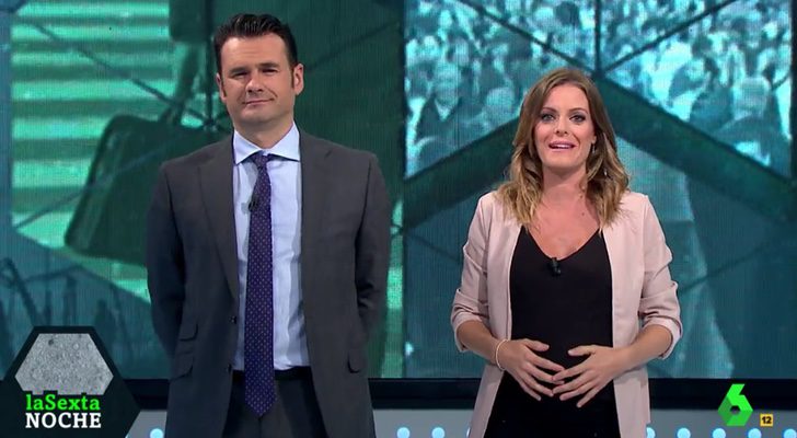 Andrea Ropero se despedía de 'laSexta noche' antes de despedirse un tiempo por su baja por maternidad