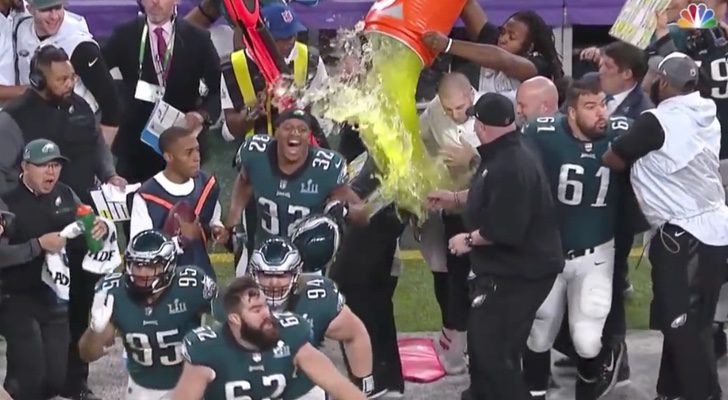Los Eagles celebran su victoria en la Super Bowl LII