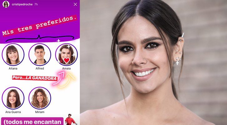 Cristina Pedroche quiere que Amaia gane 'OT 2017'