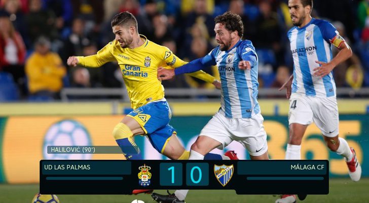Partido Las Palmas - Málaga