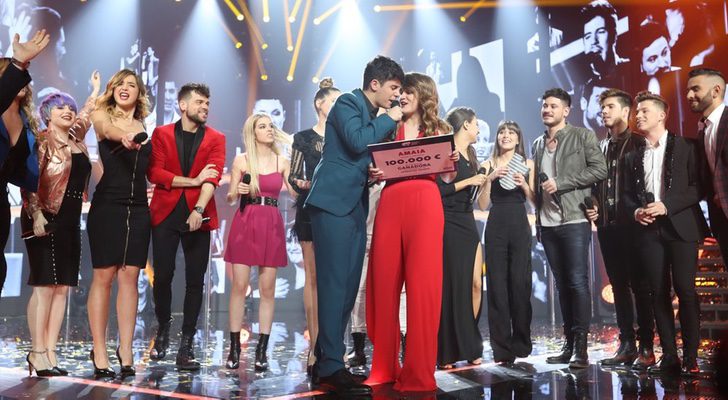 Los concursantes de 'OT 20170 cantan "Camina" en la Gala Final