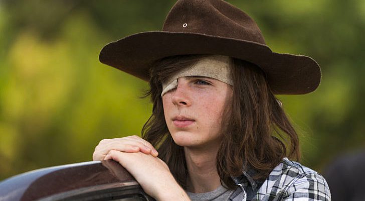 Chandler Riggs es Carl en 'The Walking Dead'