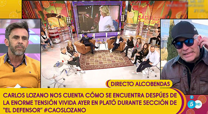Tensión entre Alonso Caparrós y Carlos Lozano