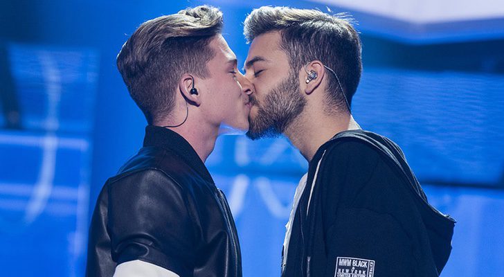 Raoul y Agoney, concursantes de 'OT 2017'