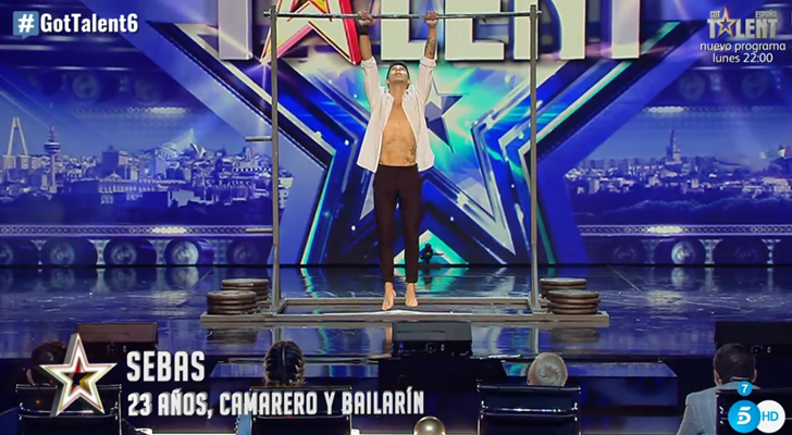 Sebas, pase de oro de Santi Millán en 'Got Talent España'