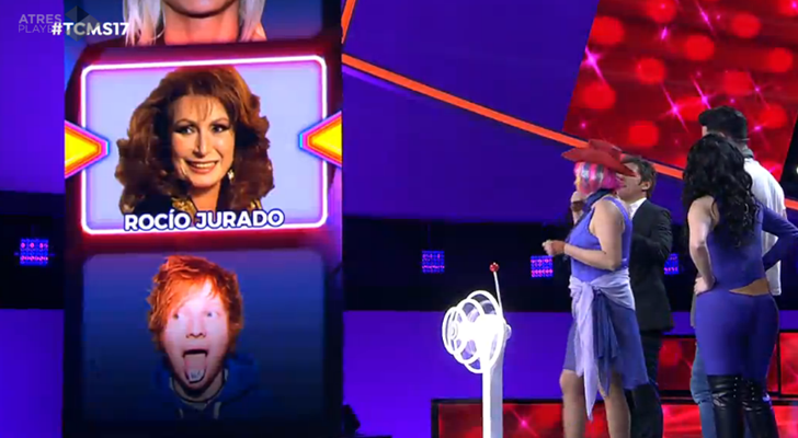 Los concursantes pasan por el pulsador de 'Tu cara me suena'