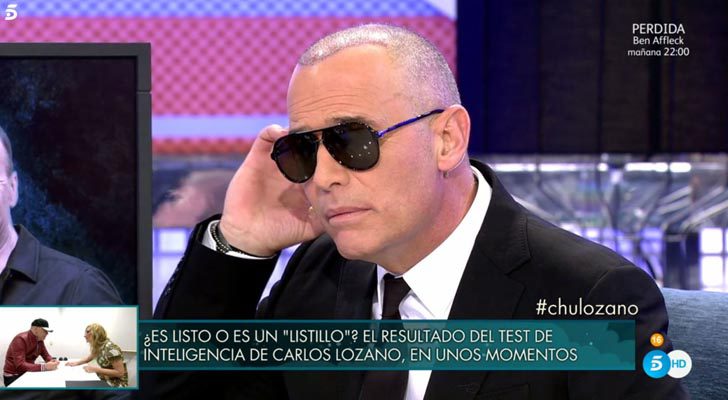 Carlos Lozano en 'Sábado Deluxe'