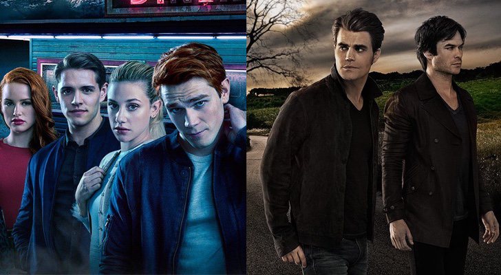 Protagonistas de 'Riverdale' y 'Crónicas Vampíricas'
