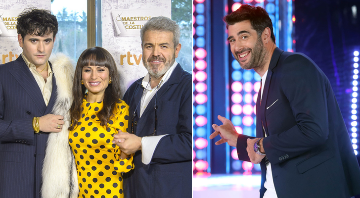 David Amor y el jurado de 'Maestros de la costura'