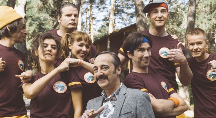 Los protagonistas de 'Colegas'