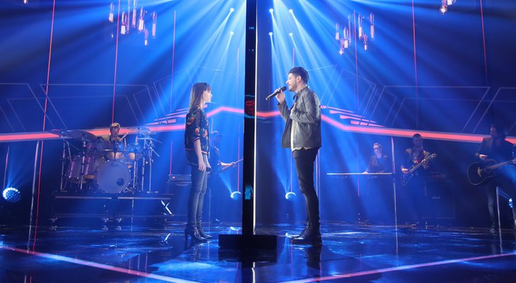 Aitana y Cepeda cantan "No puedo vivir sin ti" en 'OT 2017'