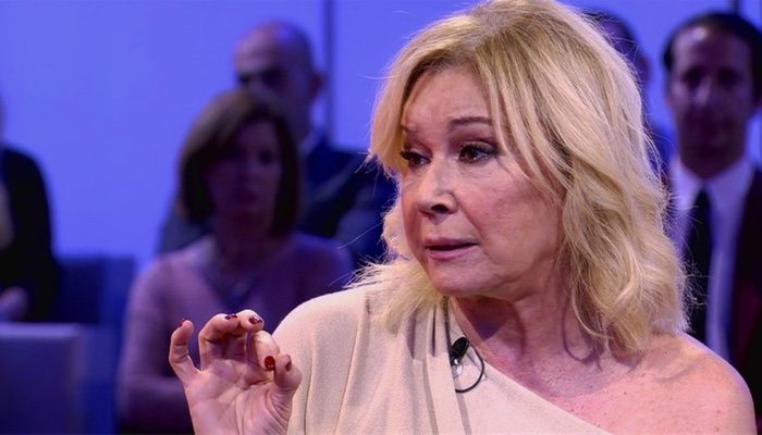 Mila Ximénez en una de sus últimas apariciones televisivas