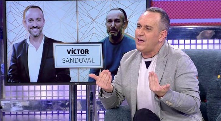 Víctor Sandoval en 'Sábado deluxe'