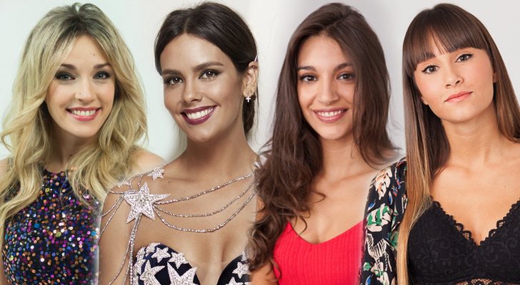 Anna Simón, Cristina Pedroche, Ana Guerra y Aitana Ocaña
