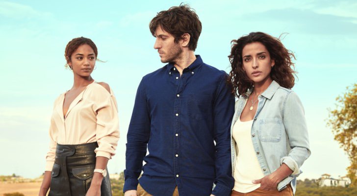 Berta Vázquez, Quim Gutiérrez e Inma Cuesta en 'El accidente'