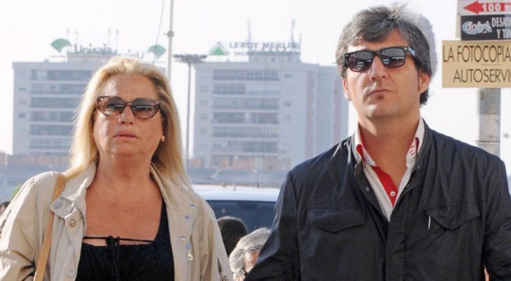 Fernando Marcos junto a su pareja Maite Zaldivar