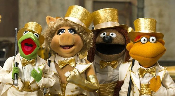Protagonistas de 'The Muppets'