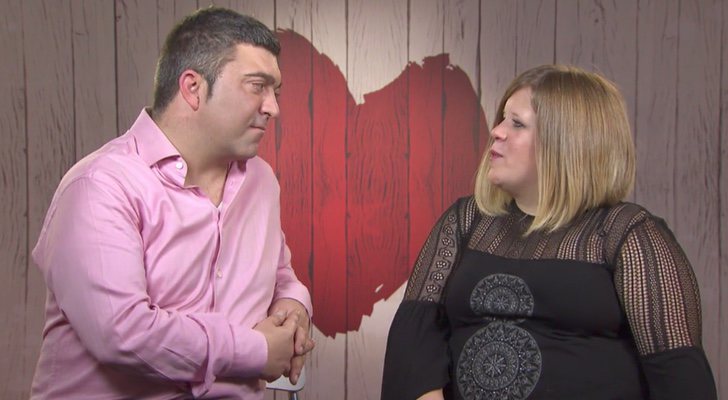 Miguel y Esther en 'First Dates'