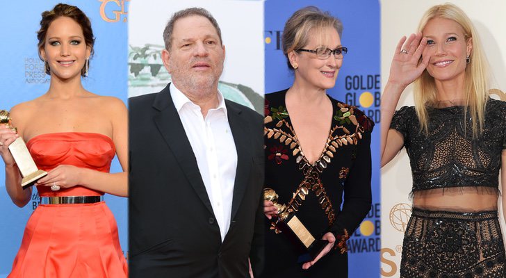 Harvey Weinstein quiere a Gwyneth Paltrow, Jennifer Lawrence y Meryl Streep para defenderse