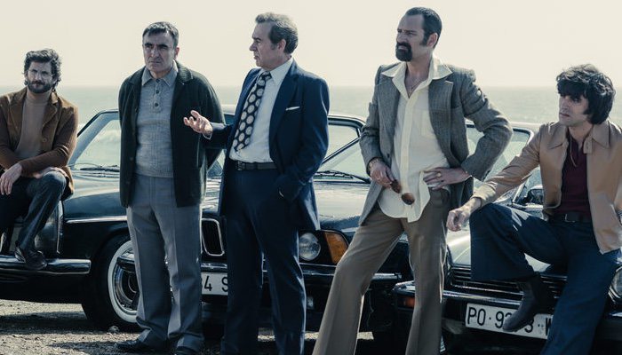 Varios de los actores de 'Fariña'